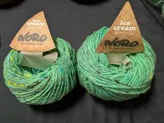 野呂英作　毛糸　アイスクリーム　ミント　ＮＯＲＯ