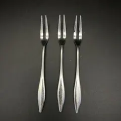 スタイリッシュなデザイン マーシャン 姫フォーク 3本 ステンレス