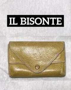 IL BISONTE イルビゾンテ カードケース 小銭入れ ミニ財布 折り財布