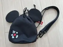 東京ディズニーランド　ミッキー耳付きショルダーバッグ