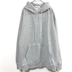 WEGO スウェットパーカー グレー M オーバーサイズ