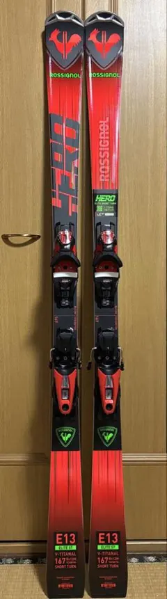 美品中古 ロシニョール2024 HERO ELITE ST TI 167cm 2024 Rossignol Hero Elite MT V-C.A.M. E15 w/SPX12GW(Din 5-12) Size