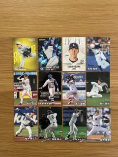 カルビー プロ野球チップス カード 12枚セット
