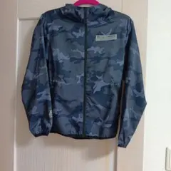 Blue Cross 迷彩柄　薄手アウターS（140cm〜150cm）