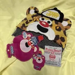 JAM♡クマの顔デザイン ワッペンセット