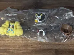 ポケモン　フィギュア ミニチュアトルソー　カミツレ＆エモンガ