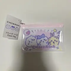 ちいかわ ダイソー DAISO ハチワレ うさぎ フラットポーチS