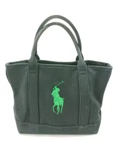 Polo Ralph Lauren トートバッグ ブラック　ワンポイントロゴ　■のサムネイル