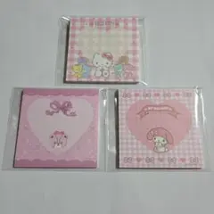 【中古】国内作家 ARomantic様 サンリオ メモ 3点セット