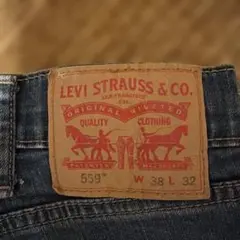 リーバイス 559 W38 L32 リラックスストレート デニム ゆるだぼ