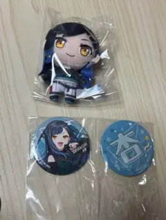 セガラッキーくじ　白石杏　缶バッジ　マスコット　セット