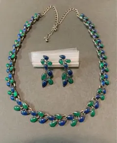 ネックレス　イヤリング　セット　美品