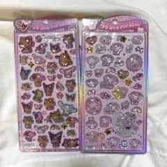 【新品未開封正規品】うるちゅるポップシールサンリオ2点セット