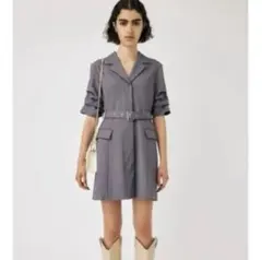 MOUSSY SINGLE BREASTED BLAZER ワンピース サイズ2