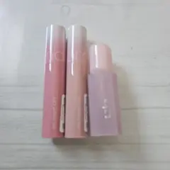 リップグロス 3本セット ロムアンド、ラカ