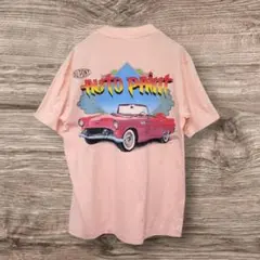 希少 80's USA製 vintage 企業物 アメ車 プリント Tシャツ Mのサムネイル