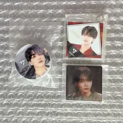 ジョンハン アクリルチャーム バッジ スマホグリップ ガチャ セット セブチ