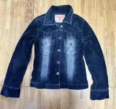ブラックデニムジャケット Mサイズ
