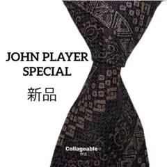 新品　JOHN PLAYER SPECIAL ネクタイ ストライプ　総柄