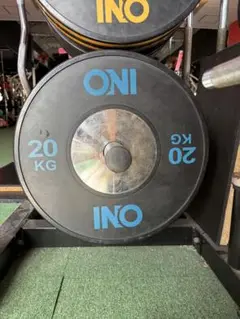 ONI バーベルプレート 20kg×1枚