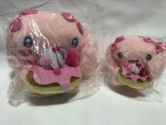 サンリオ　シナモロール　もえあず　くいしんぼう　マスコット　ぬいぐるみ　#12 グッズ: もえあず×シナモロール くいしんぼう▽ぬいぐるみ