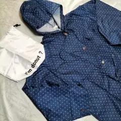 P3 style フード付きレインコート M-Lサイズ