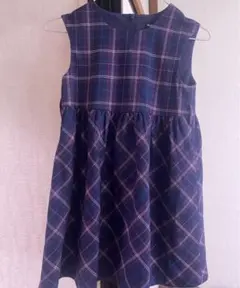 BeBe チェックワンピース