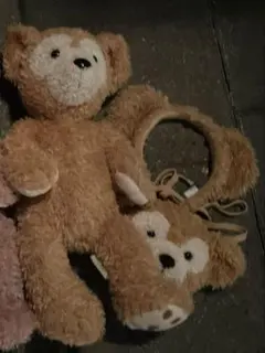 ダッフィー ぬいぐるみ ポシェット カチューシャセット jk