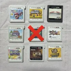 3ds ds ソフト　カセット　9個セット