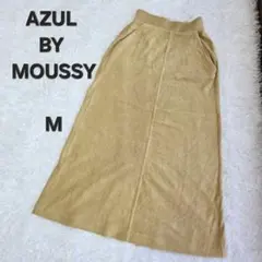 AZUL BY MOUSSY コーデュロイ ロングスカート バックスリット Mのサムネイル