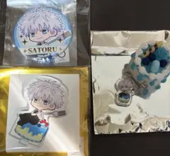も*い様 呪術廻戦スイパラ　五条悟　ケーキストラップ　ブロマイド　コースター 呪術廻戦 × スイーツパラダイス 水着を着た五条・夏油の描き下ろし解禁!