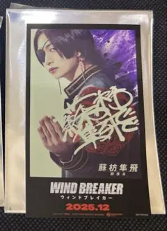 WIND BREAKER 道とん堀 ウインドブレーカー コラボ 蘇枋隼飛 綱啓永
