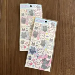 ちあちあラムズ　Cheercheerlambs シール　ステッカー　2枚セット