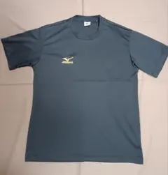 ミズノ 半袖 Tシャツ ナビドライ Uネック Lサイズ 旧ロゴ