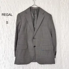 リーガル REGAL テーラードジャケット ゆったり メンズ チェック ウール混のサムネイル