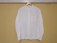 無印良品 スタンドカラーシャツ ホワイト M