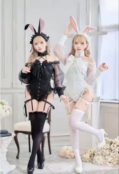 美品♡Malymoon マリームーン マスキュリンバニースーツ グレー×千鳥格