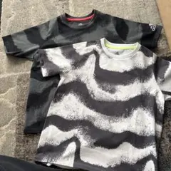 adidas 波模様 Tシャツ 140cm2枚セット