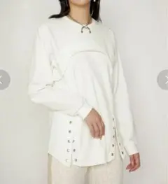 pameo pose ロングTシャツ ホワイト