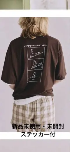 TODAYFUL Kimm sujin Tシャツ　新品未使用未開封 ステッカー付 TODAYFUL Kimm sujin Tシャツ 新品未使用未開封 ステッカー付 - メルカリ