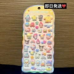 サンリオ　コットンパフィシール