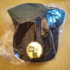 NEW ERA ブラック ワークキャップ 7 1/4