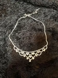 シルバーネックレス　ブライダル