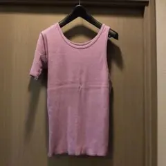試着のみ　クレオルム　アシンメトリーTシャツ　F