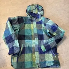 Columbia チェック柄 フード付きジャケット XS