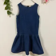 【ag by aquagirl】ノースリーブ デニムワンピース M ワールド