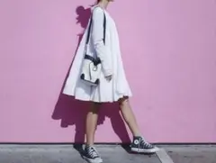 美品 Ayako bag Purse Bag ネイビー ストラップセットのサムネイル