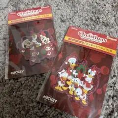 ディズニー クリスマスオーナメントくじ アクリルオーナメント 2種セット