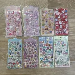 ぷくぷくシールセット 8枚