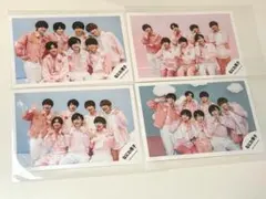 【新品】なにわ男子 初心LOVE 集合 公式写真4種セット